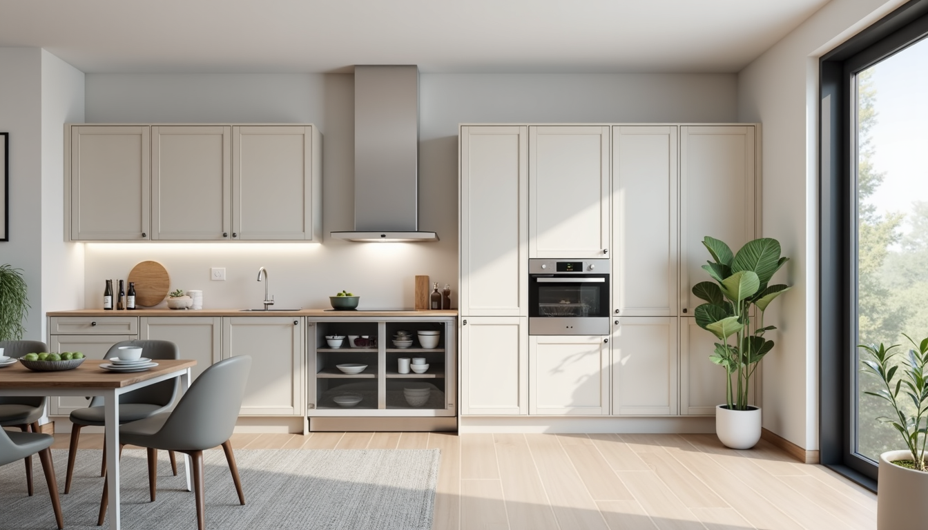 Centrală termică Ariston Genus One 35 într-un interior modern, cu elemente grafice care sugerează eficiența energetică